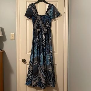 NEW Print Mixed Maxi